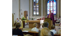 Festgottesdienst zum 50jahrigen Priesterjubiläum von Stadtpfarrer i.R. Geistlichen Rat Ulrich Trzeciok (Foto: Karl-Franz Thiede)